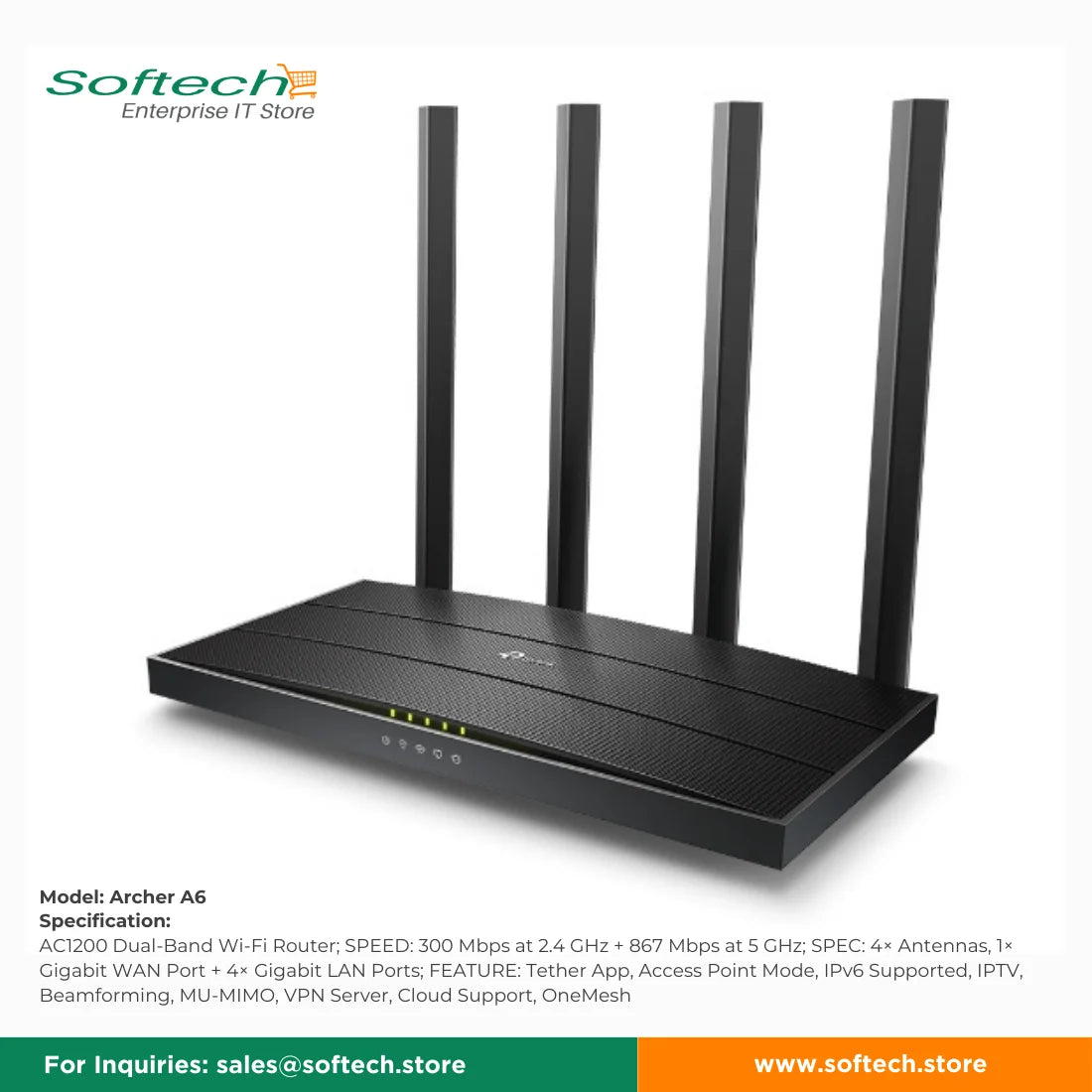 TP-LINK SOHO Wi-Fi 5 Router
