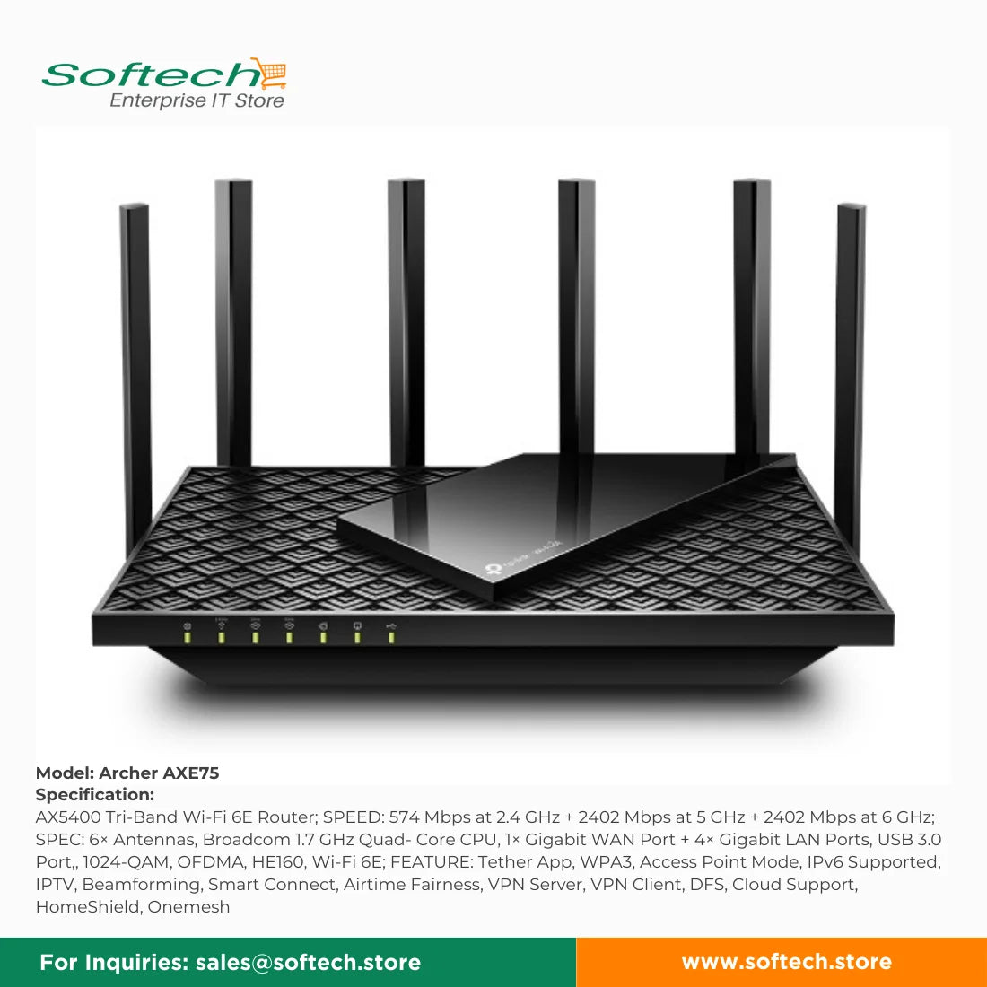 image TP-LINK Wi-Fi Router - Wi-Fi 6 Router Online | TP-Link Store