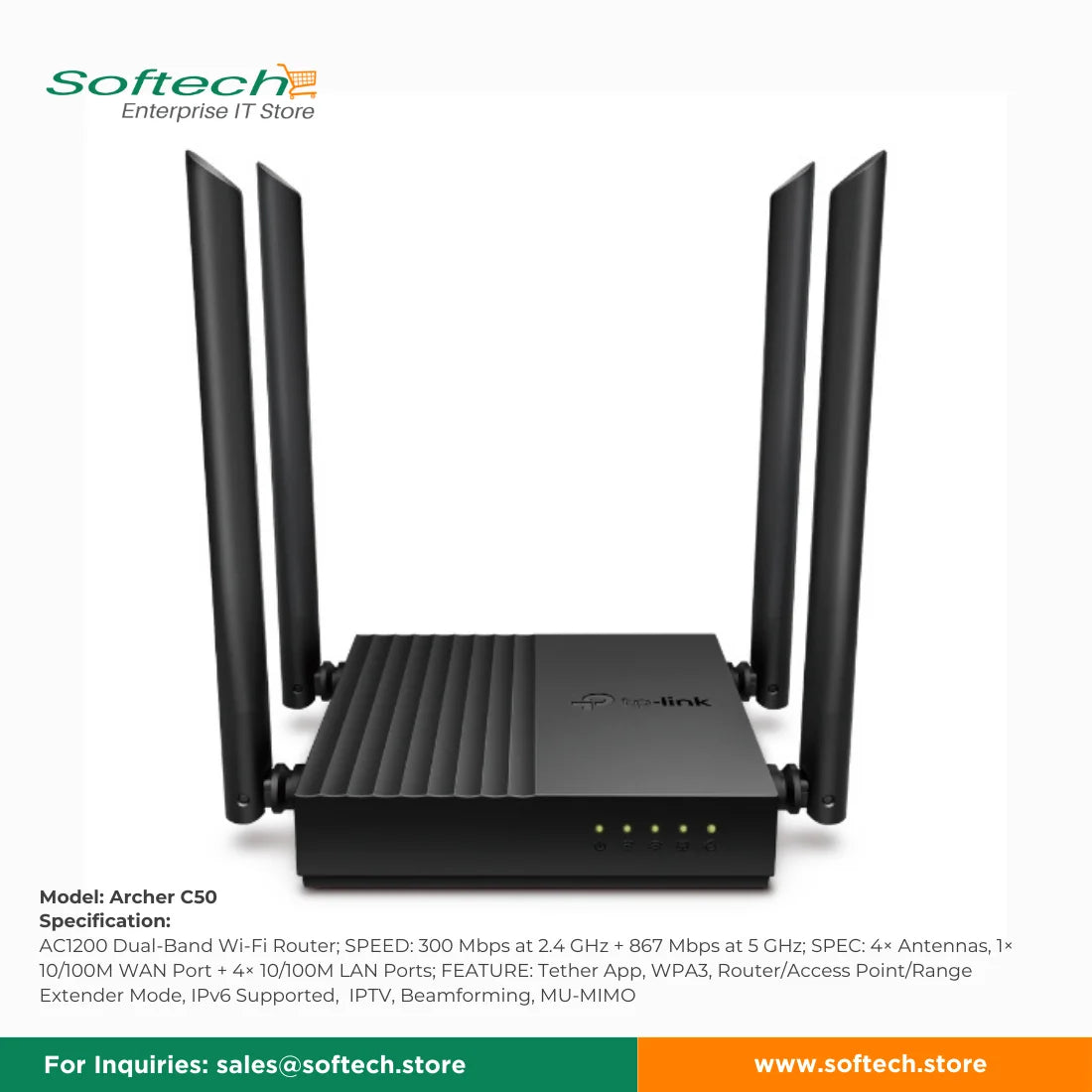 TP-LINK SOHO Wi-Fi 5 Router