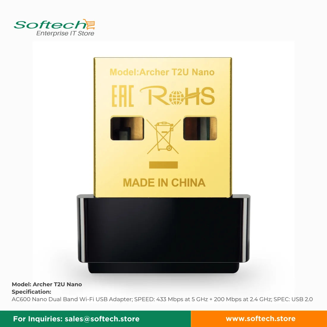 TP-LINK SOHO Wi-Fi 5 USB Adapter