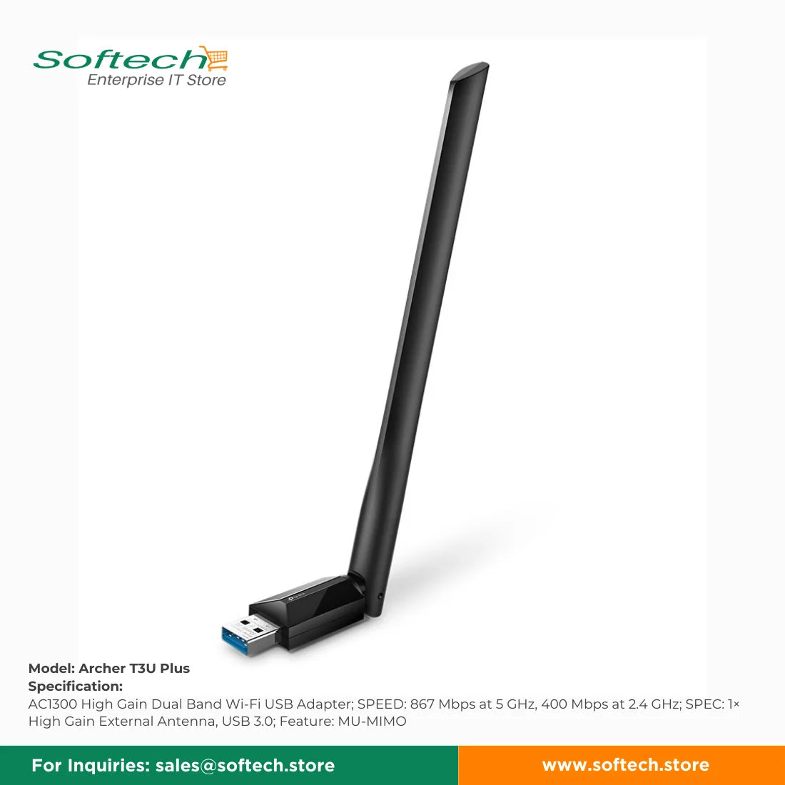 TP-LINK SOHO Wi-Fi 5 USB Adapter
