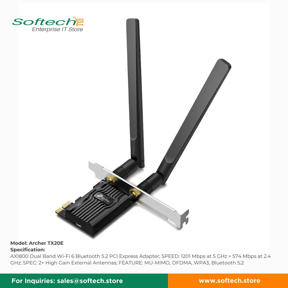 TP-LINK SOHO PCI-E Adapter