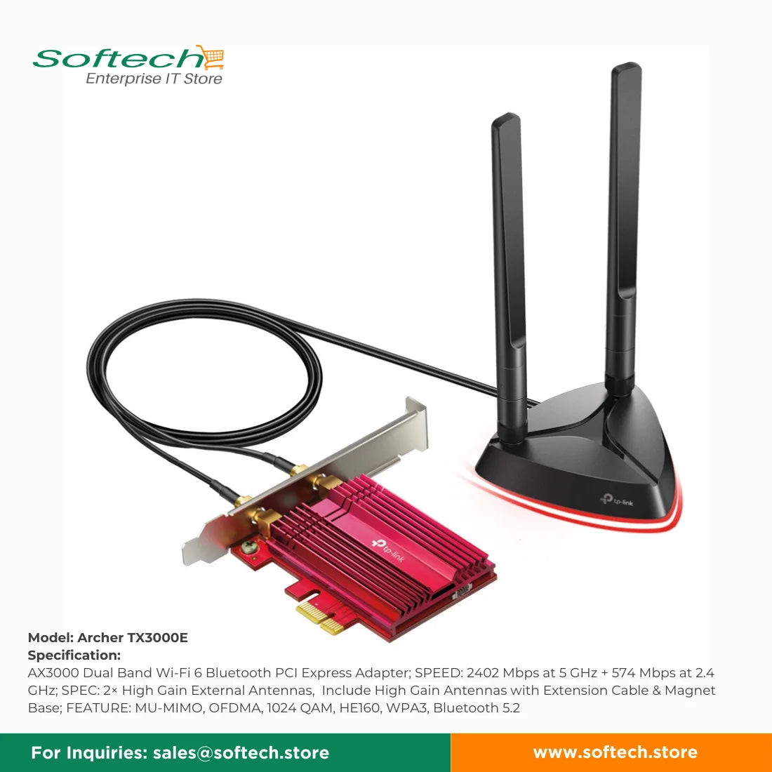 TP-LINK SOHO PCI-E Adapter
