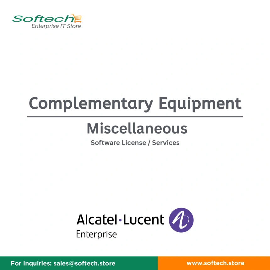 Alcatel-Lucent Complementary equipment: Miscellaneous