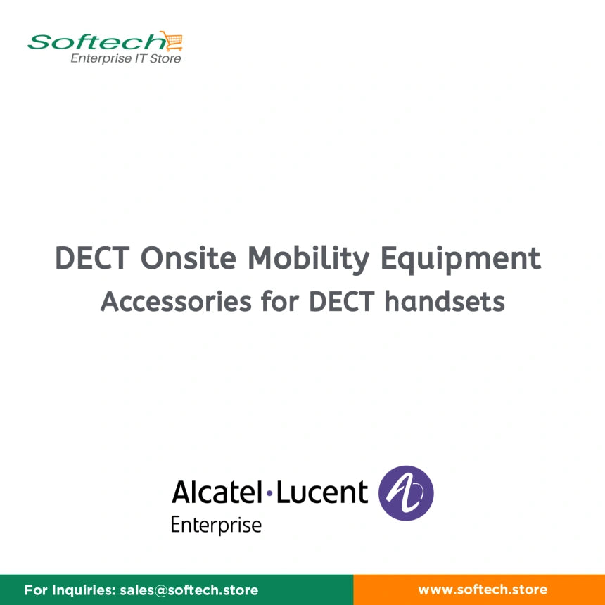 Alcatel-Lucent DECT On site mobility equipment: Accessories for DECT handsets