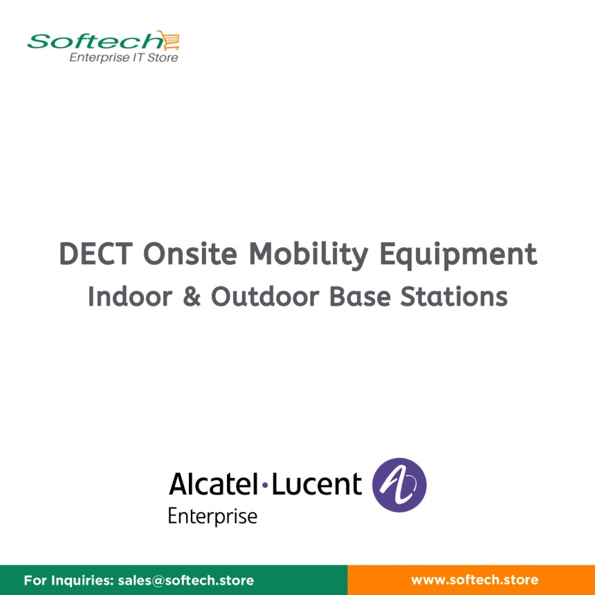 Alcatel-Lucent DECT On site mobility equipment: Indoor & Outdoor Base stations