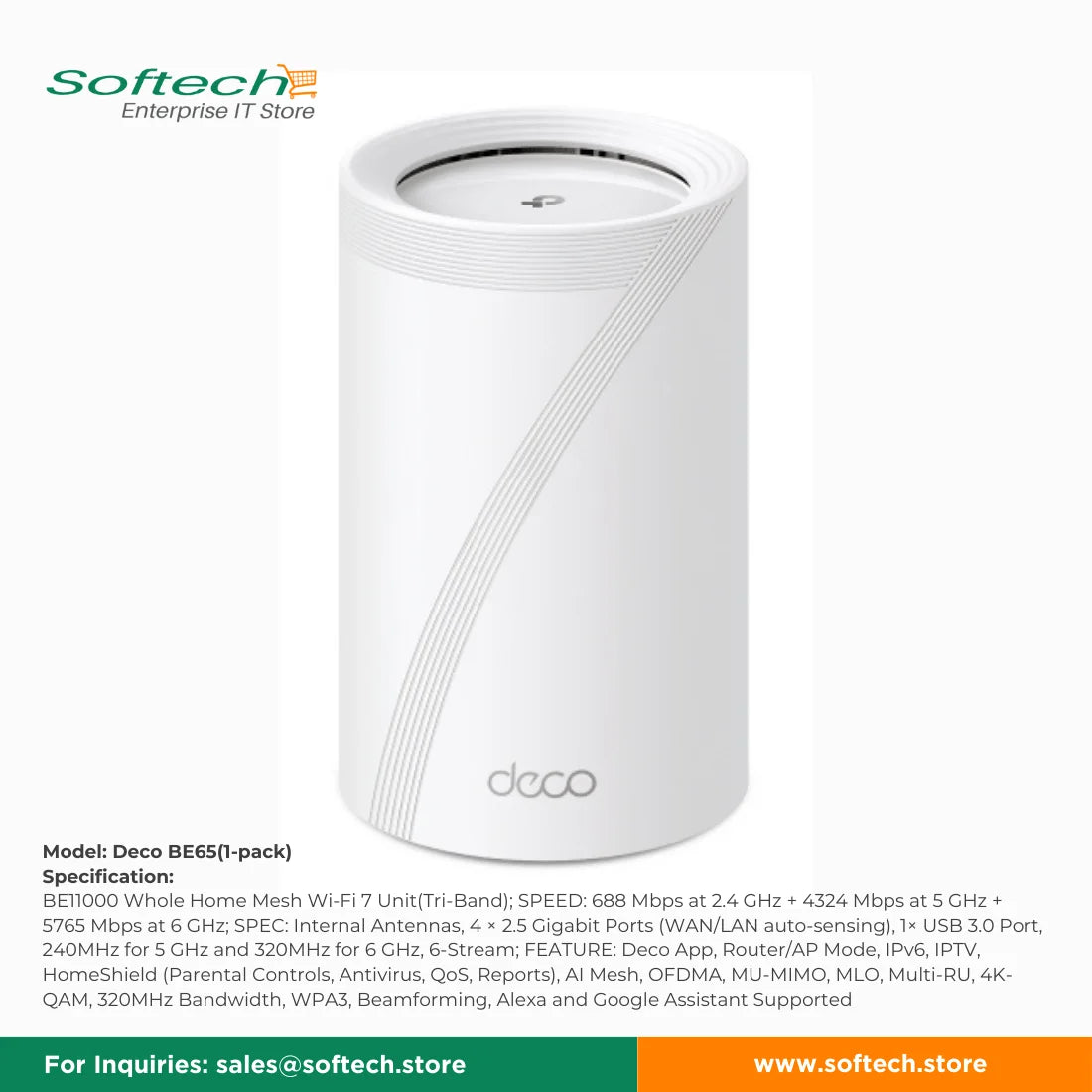 TP-LINK SOHO Wi-Fi 7 Mesh System