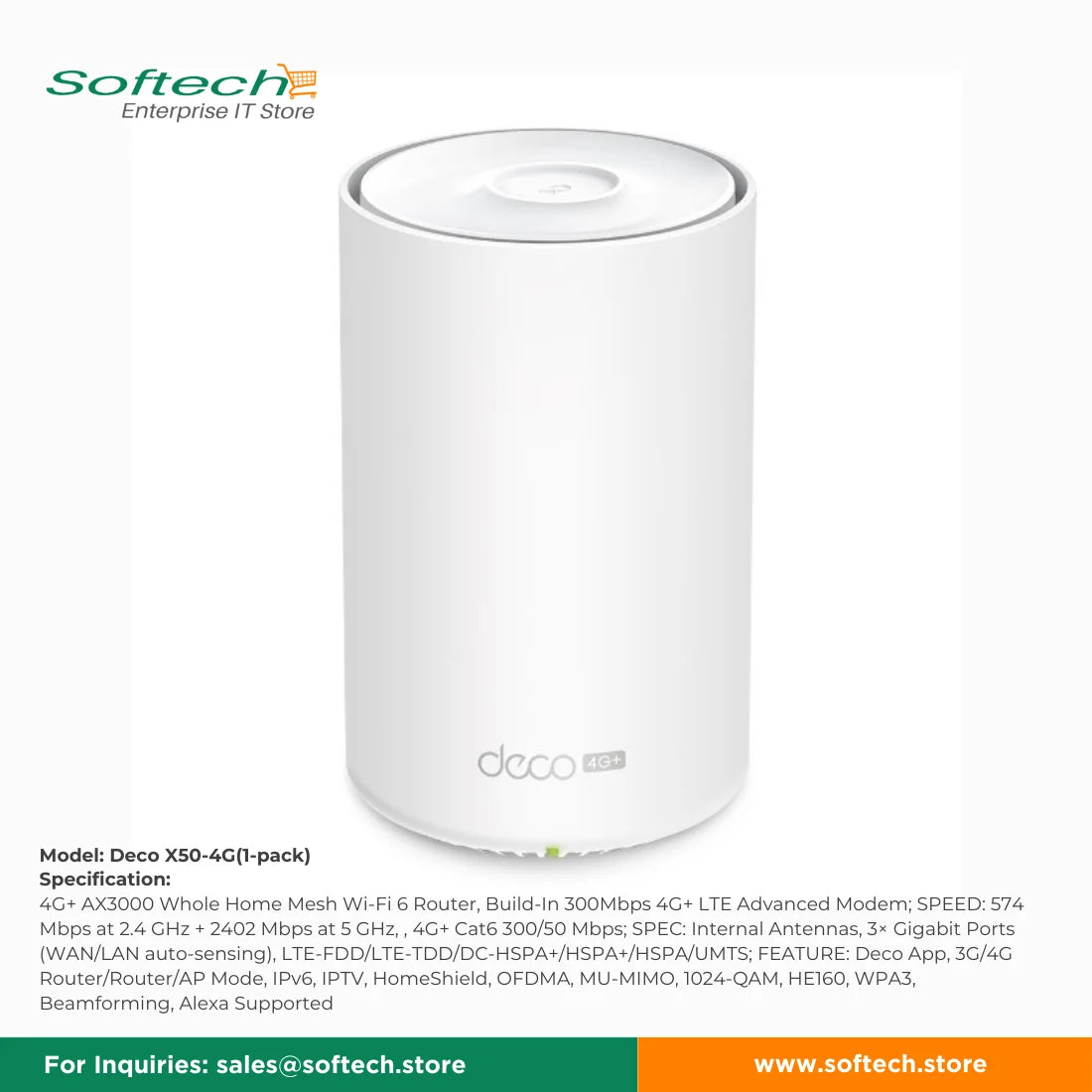TP-LINK SOHO Mesh System with BBA