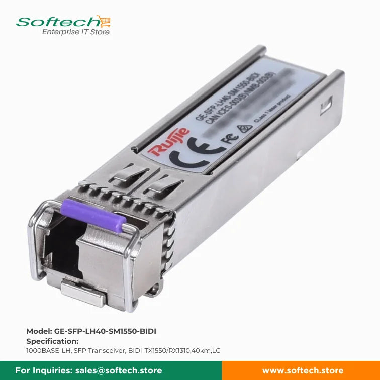 Reyee SFP/SFP+ Modules for High-Speed Fiber Connections