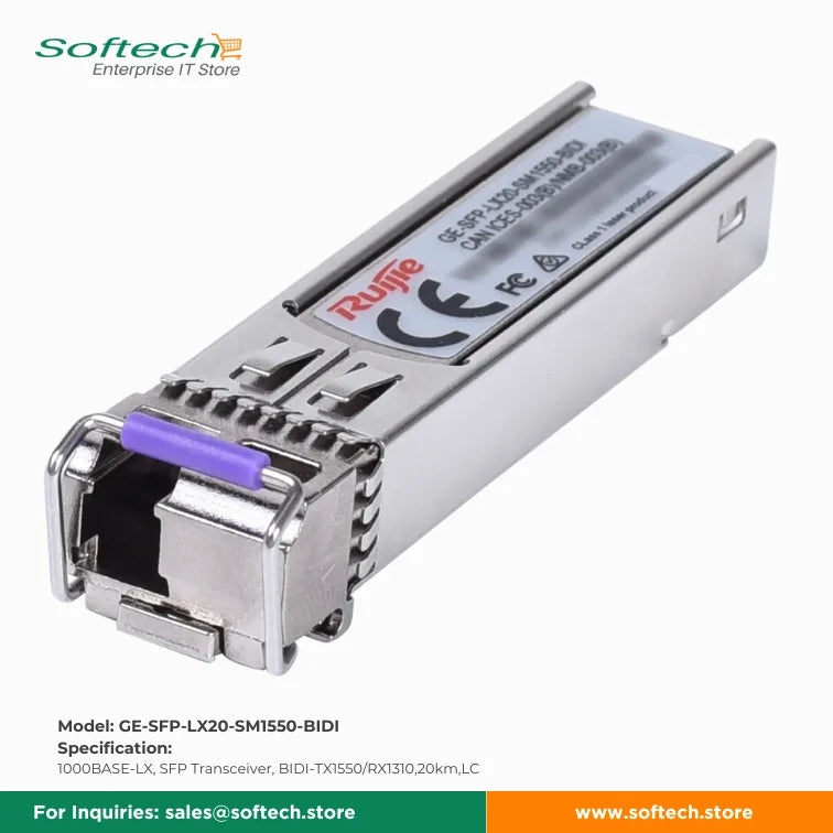 Reyee SFP/SFP+ Modules for High-Speed Fiber Connections
