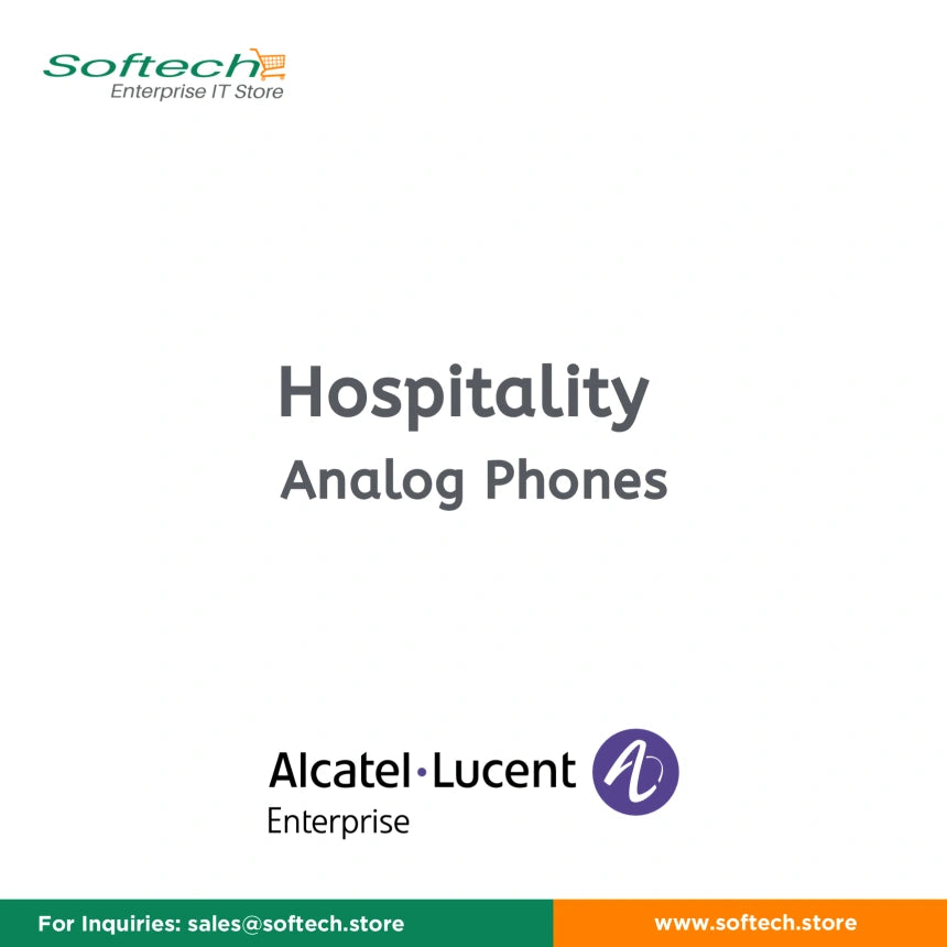 Alcatel-Lucent Hospitality: Analog phones