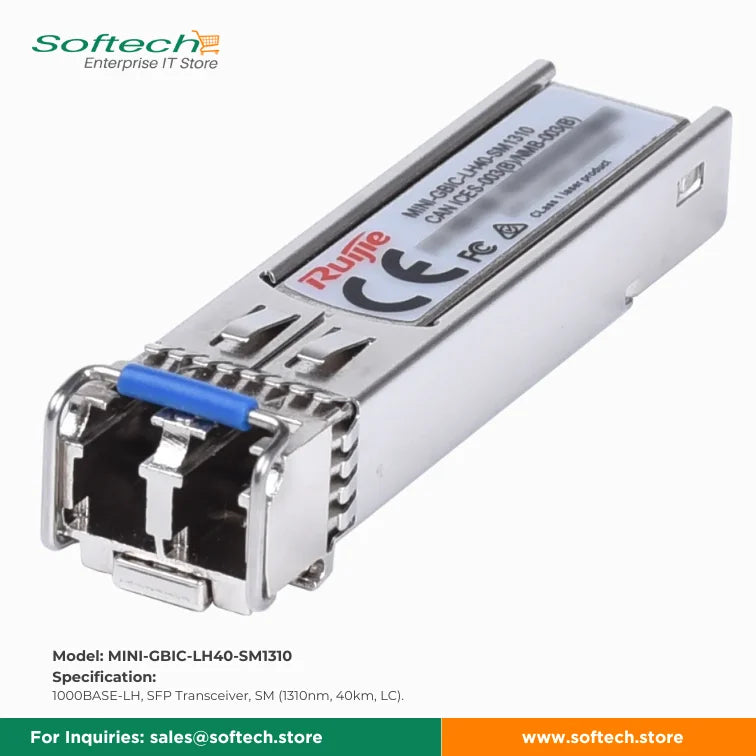 Reyee SFP/SFP+ Modules for High-Speed Fiber Connections