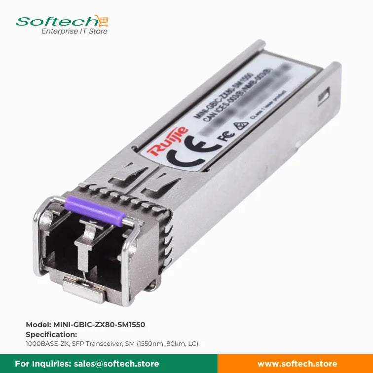Reyee SFP/SFP+ Modules for High-Speed Fiber Connections