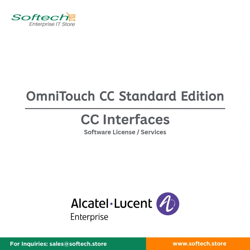 Alcatel-Lucent OmniTouch CC Standard Edition: CCinterfaces