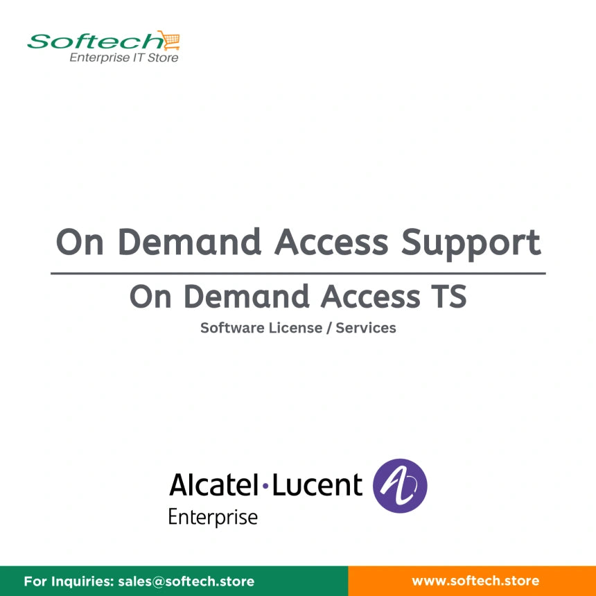 Alcatel-Lucent On Demand Access Support: On Demand Access TS