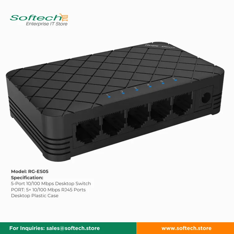 Reyee Unmanaged Network Switch for Seamless Connectivity