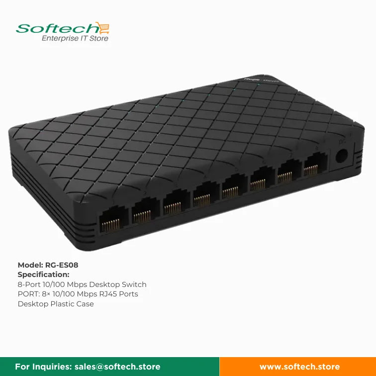 Reyee Unmanaged Network Switch for Seamless Connectivity