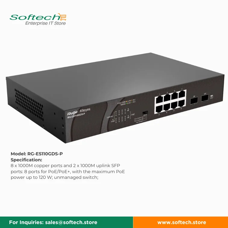 Reyee Add-On and Accessories for Unmanaged Network Switch