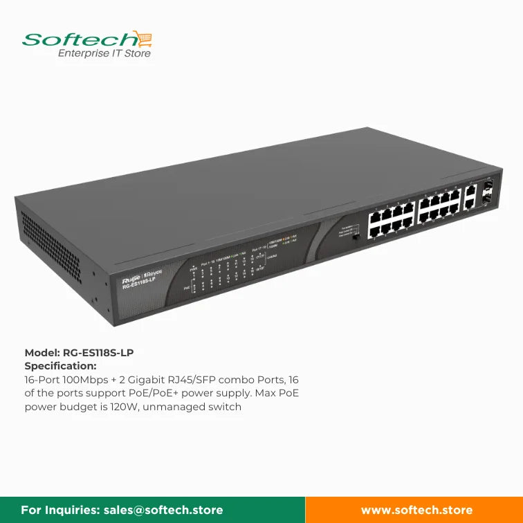 Reyee Add-On and Accessories for Unmanaged Network Switch