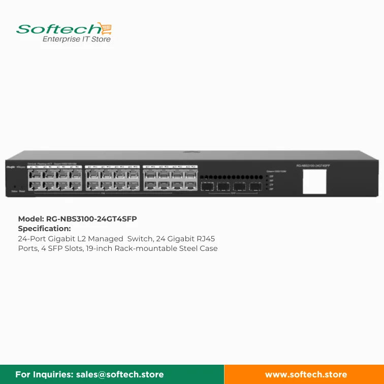 Reyee Layer 2 Cloud Managed Switch for Optimized Network Performance