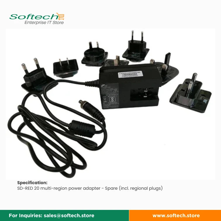 Special offer on Sophos Spare Power Supplies, Adapters and Cords are avaiable at Softech Store