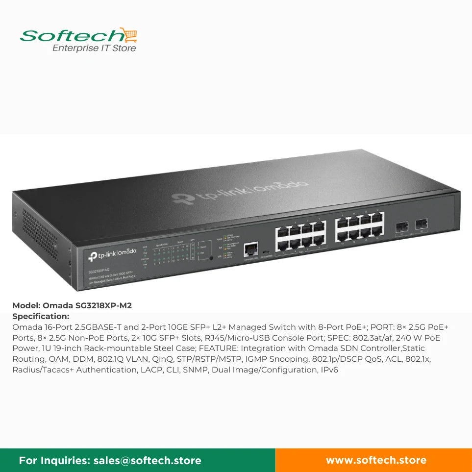 TP-LINK OMADA L2+ Managed Switch