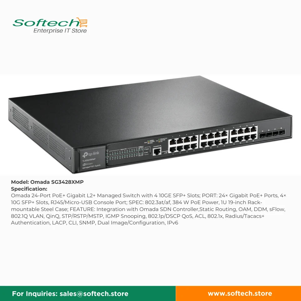 TP-LINK OMADA L2+ Managed Switch