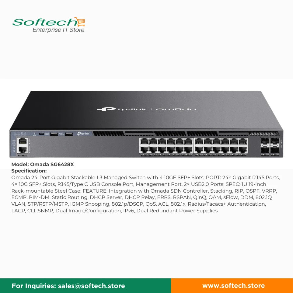 TP-LINK OMADA L3 Managed Switch