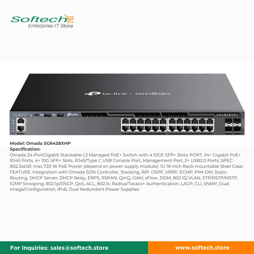 TP-LINK OMADA L3 Managed Switch