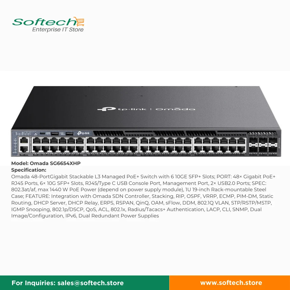 TP-LINK OMADA L3 Managed Switch