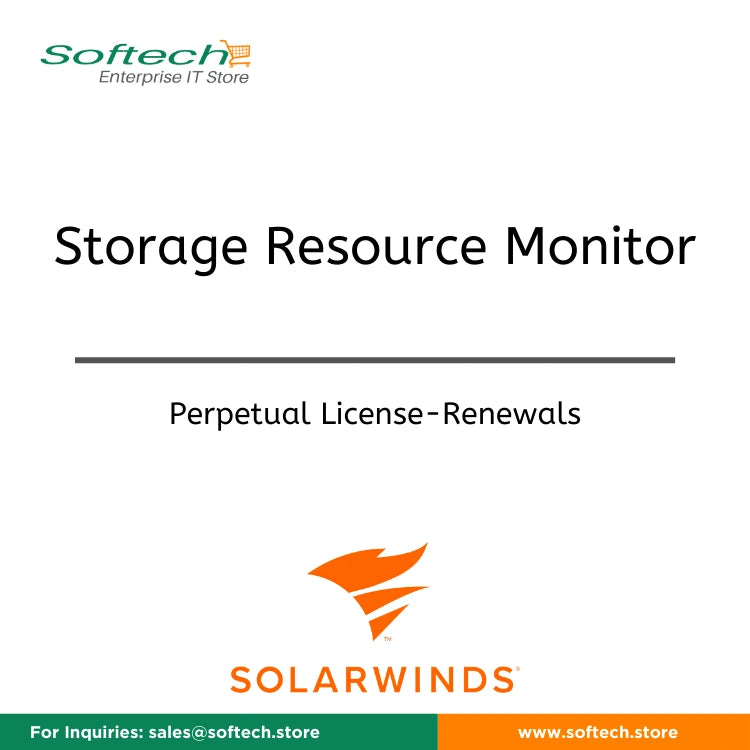 SolarWinds Storage Resource Monitor - Annual Maintenance Renewal - Storage Resource Monitor