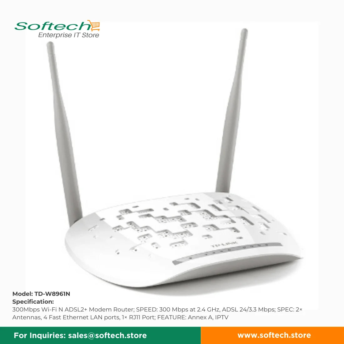 TP-LINK SOHO xDSL Modem Router
