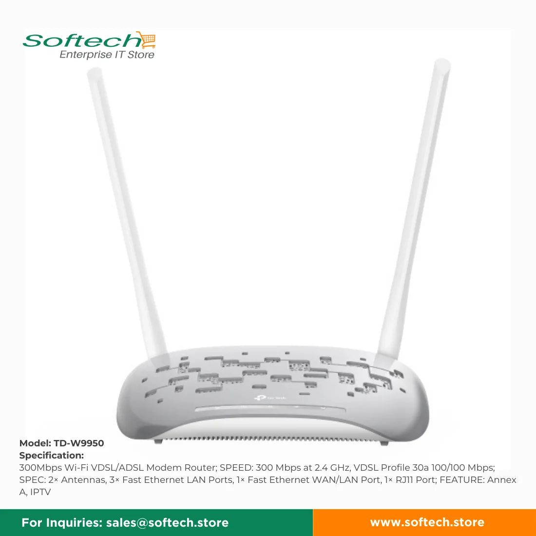 TP-LINK SOHO xDSL Modem Router