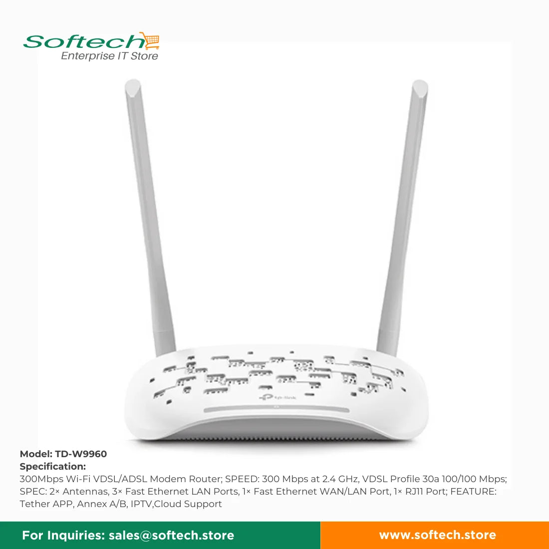 TP-LINK SOHO xDSL Modem Router