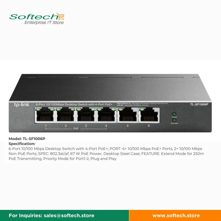 TP-LINK BUSINESS SERIES Unmanaged/Easy Smart PoE Switch