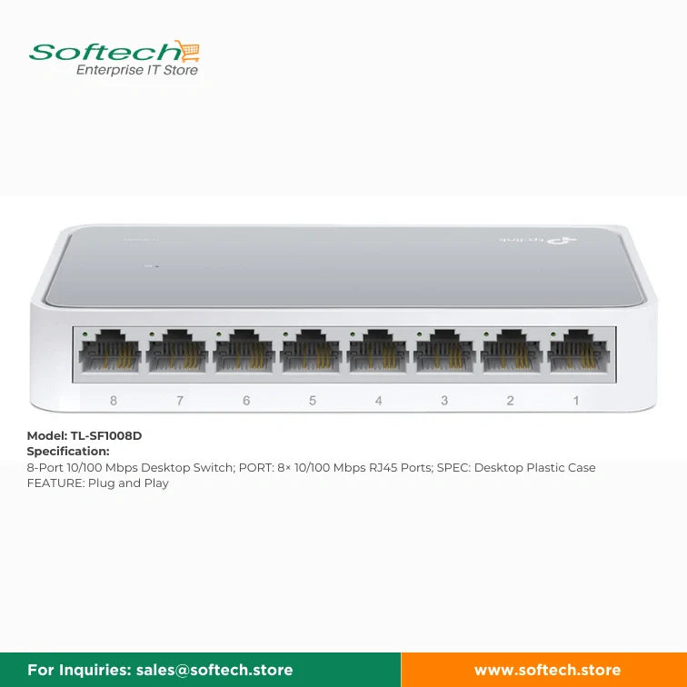 image TP-LINK Unmanaged/Easy Smart Switch - Unmanaged 5/8P 10/100M Switch Online | TP-Link Store