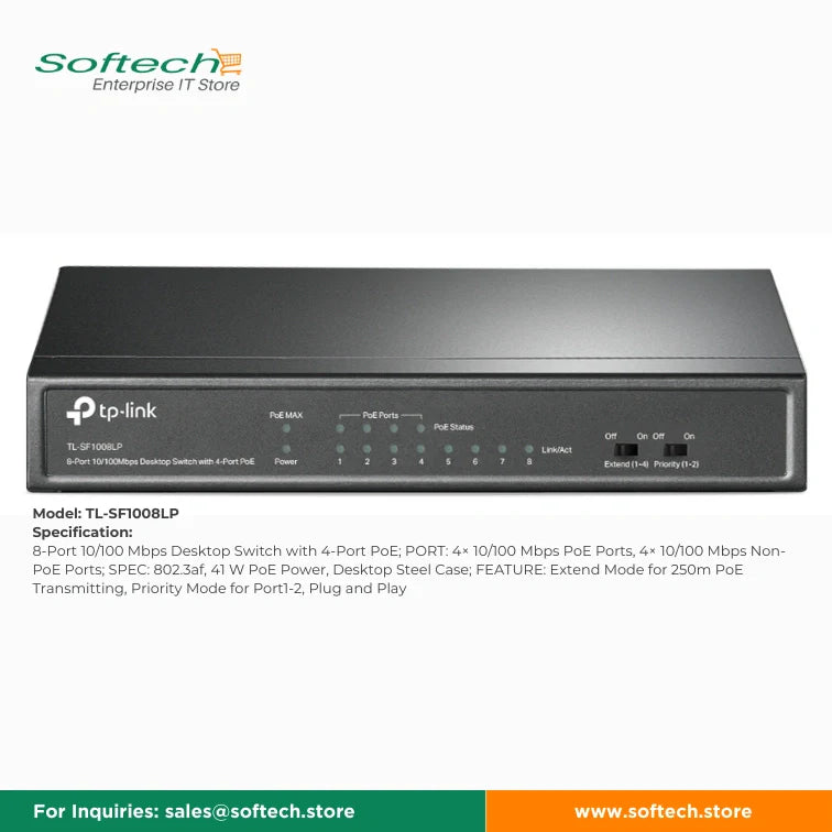 TP-LINK BUSINESS SERIES Unmanaged/Easy Smart PoE Switch