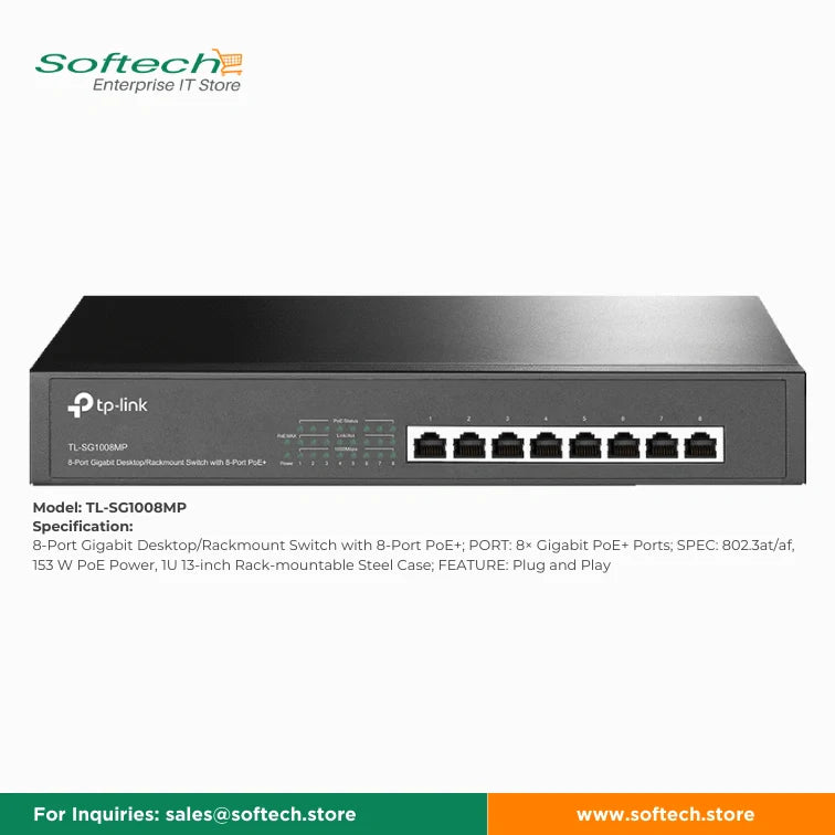 TP-LINK FESTA Unmanaged/Easy Smart PoE Switch