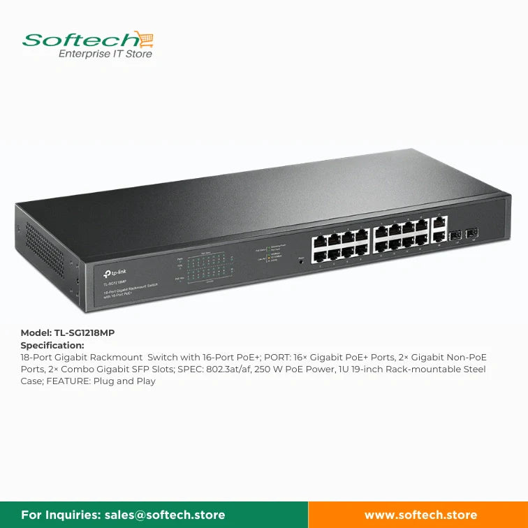 TP-LINK BUSINESS SERIES Unmanaged/Easy Smart PoE Switch