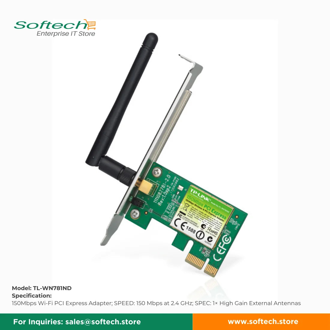 TP-LINK SOHO PCI-E Adapter