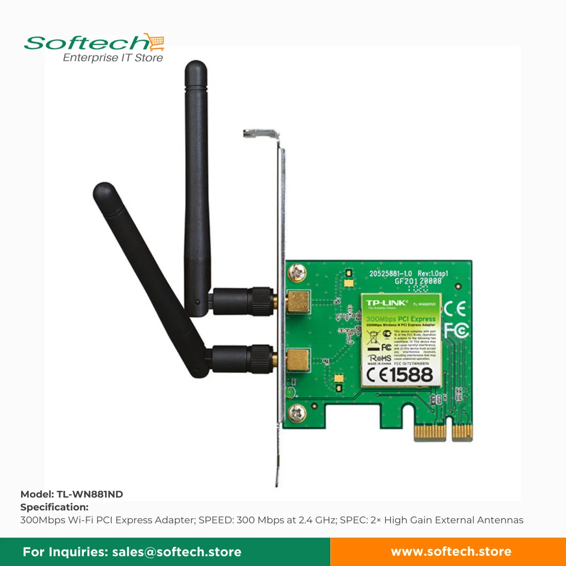 TP-LINK SOHO PCI-E Adapter