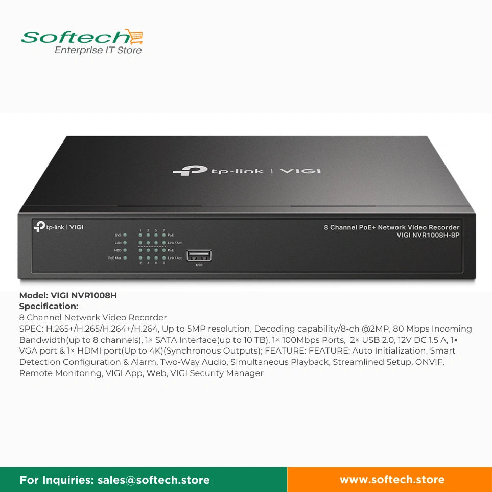 TP-LINK VIGI Network Video Recorder