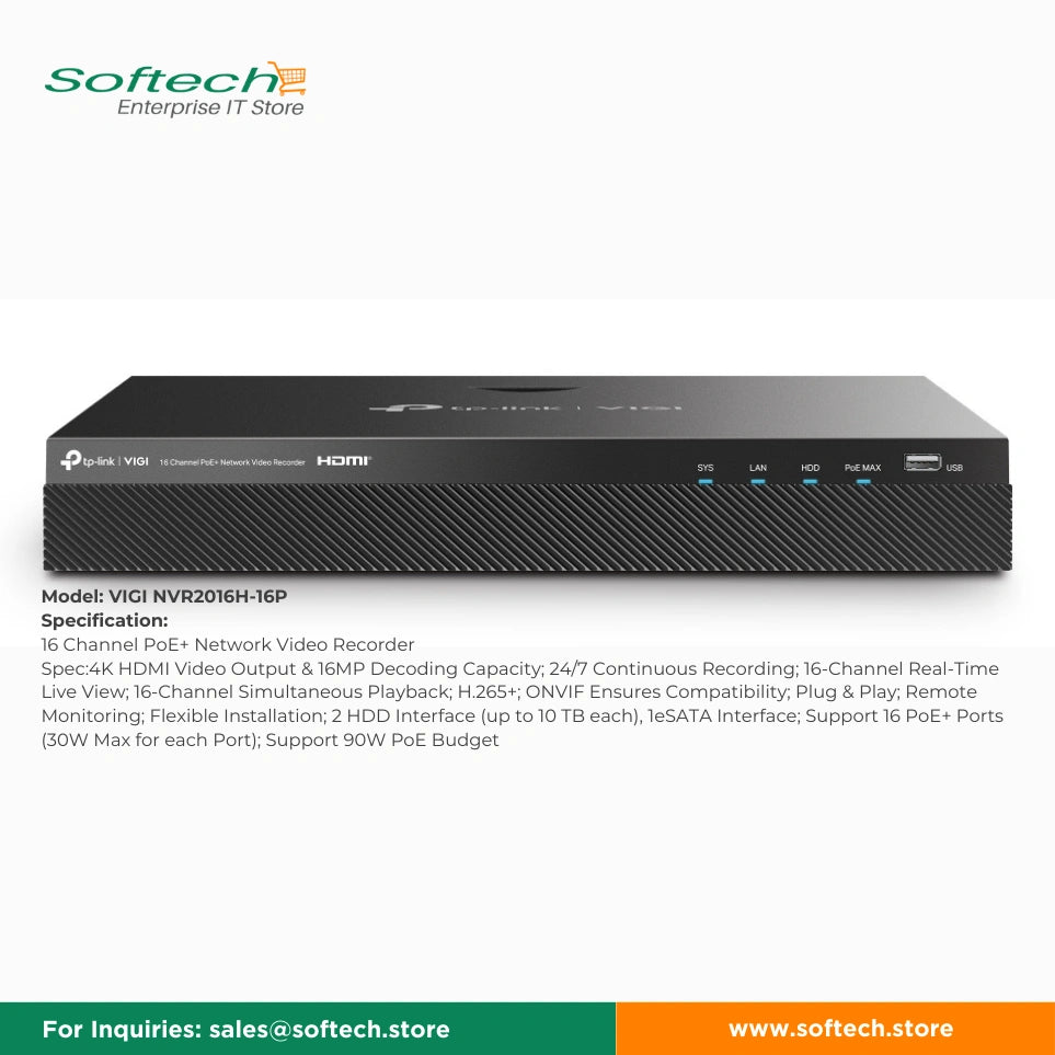 TP-LINK VIGI Network Video Recorder