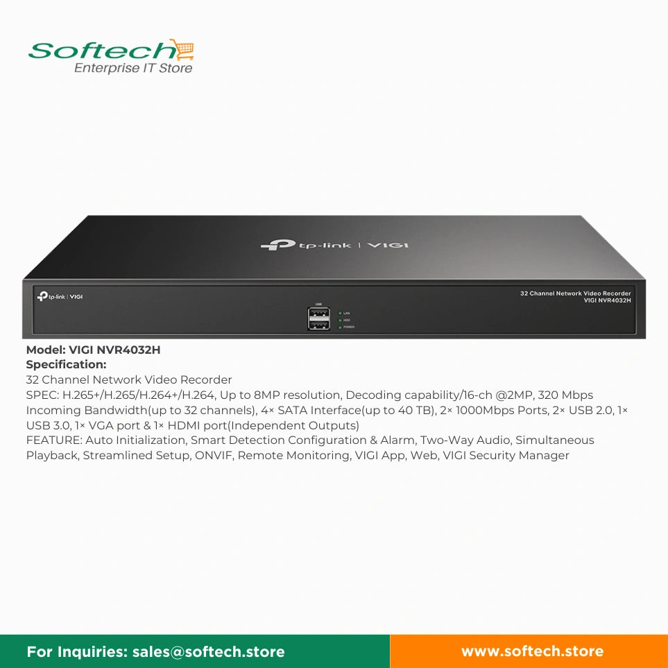 TP-LINK VIGI Network Video Recorder