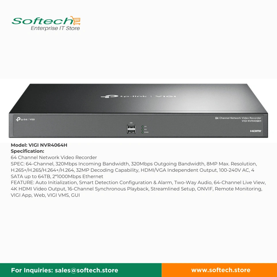 TP-LINK VIGI Network Video Recorder