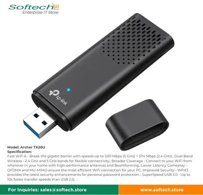 TP-LINK SOHO Wi-Fi 6 USB Adapter