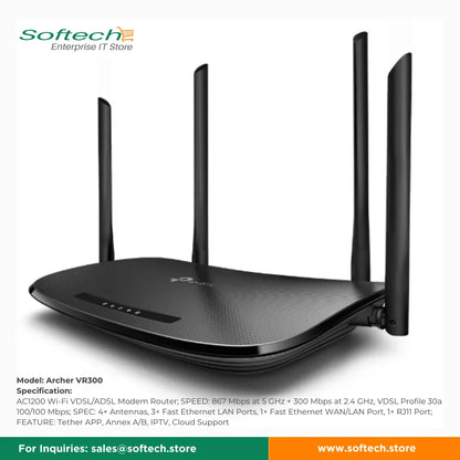 TP-LINK SOHO xDSL Modem Router