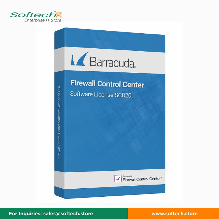 Barracuda Firewall Control Center Software License SC820 - CloudGen Firewall