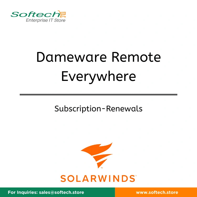 SolarWinds Dameware Remote Everywhere  - Annual Subscription Renewal - Dameware Remote Everywhere