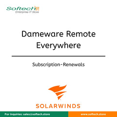 SolarWinds Dameware Remote Everywhere  - Annual Subscription Renewal